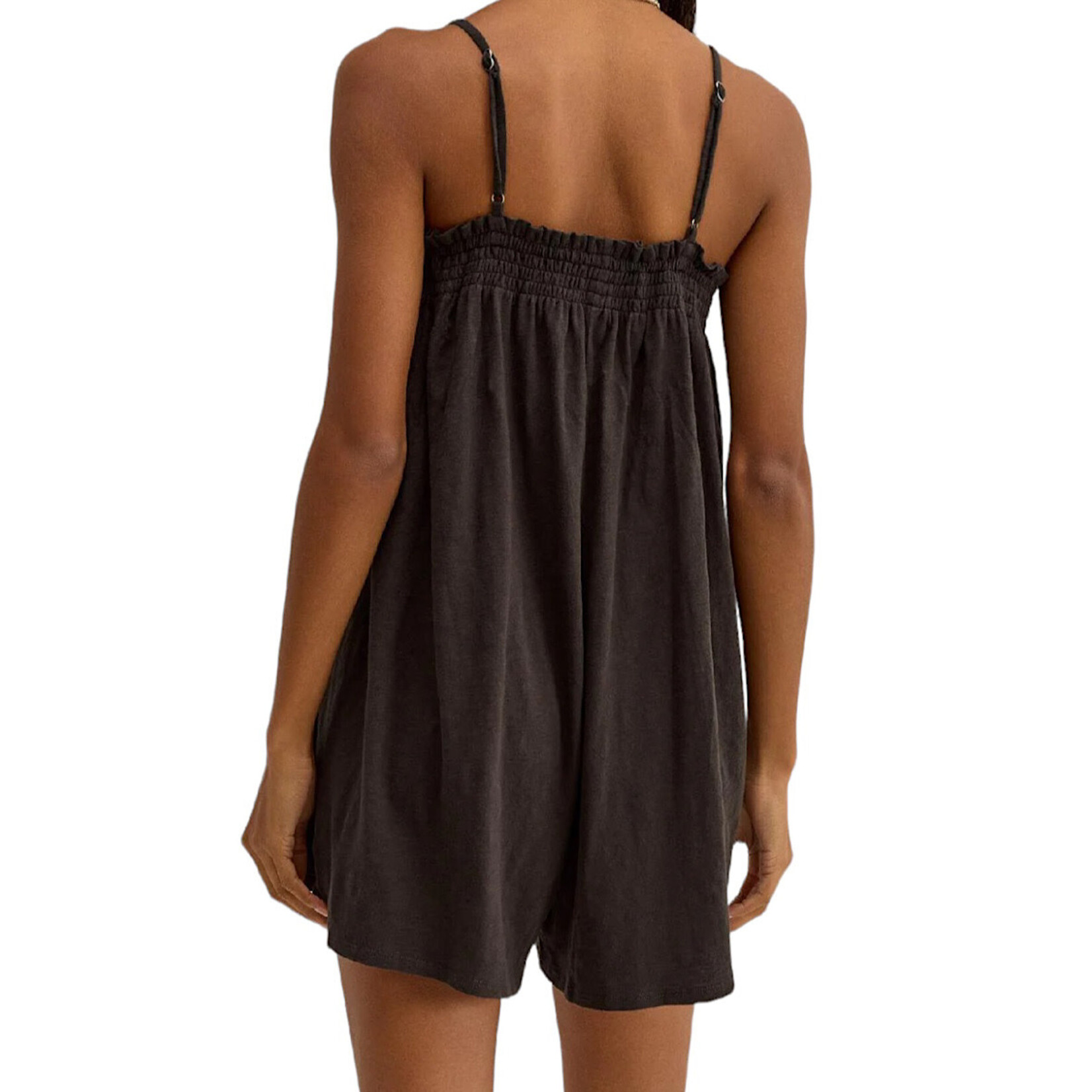 Z Supply Z Supply Baines Romper Vintage Black