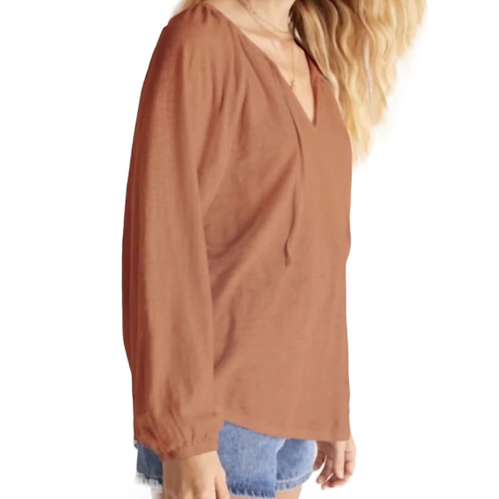 Z Supply Z Supply Niki Slub Top Vintage Brown