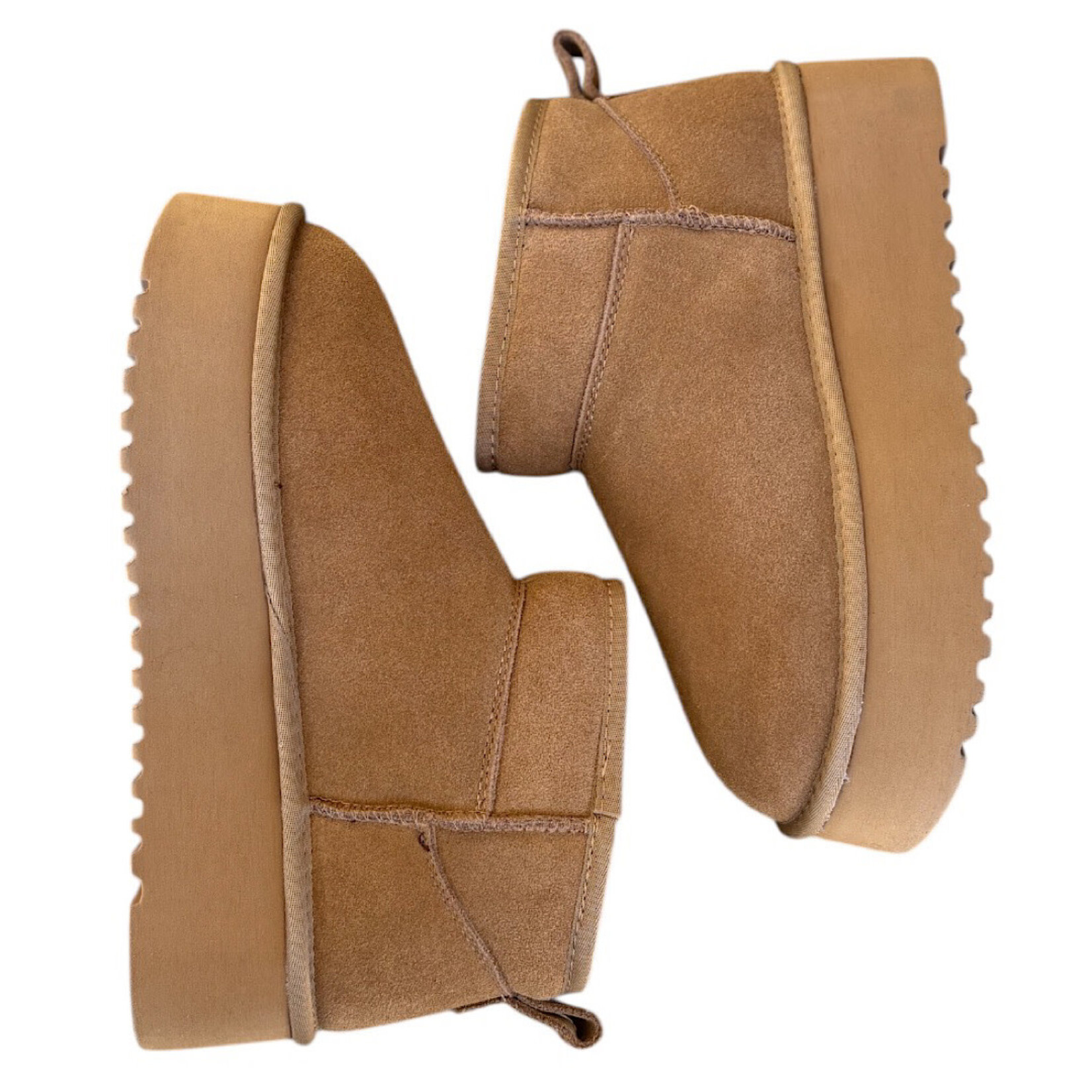 Project Cloud Project Cloud Chestnut Huggy Ankle Boot Size 9-RF