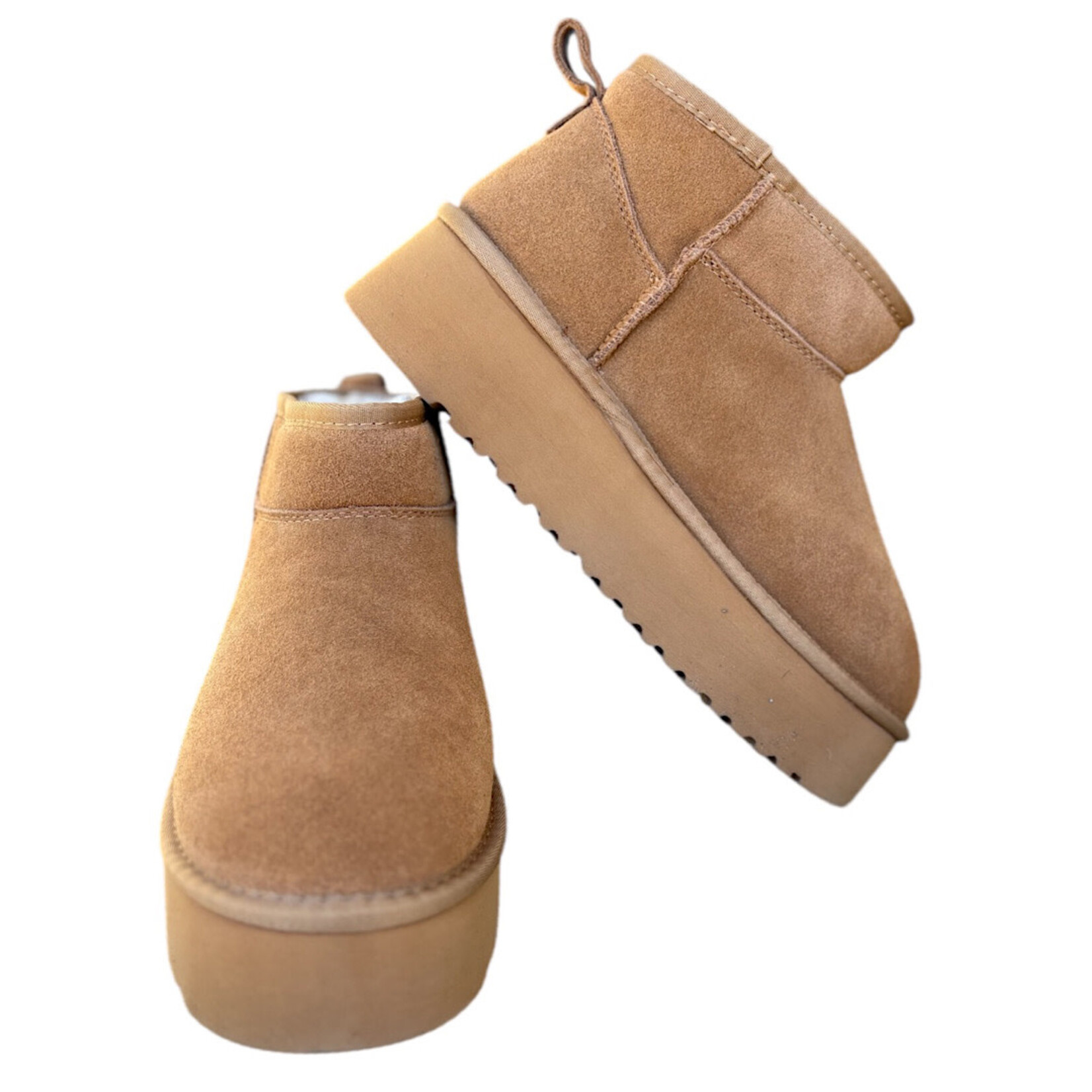 Project Cloud Project Cloud Chestnut Huggy Ankle Boot Size 9-RF