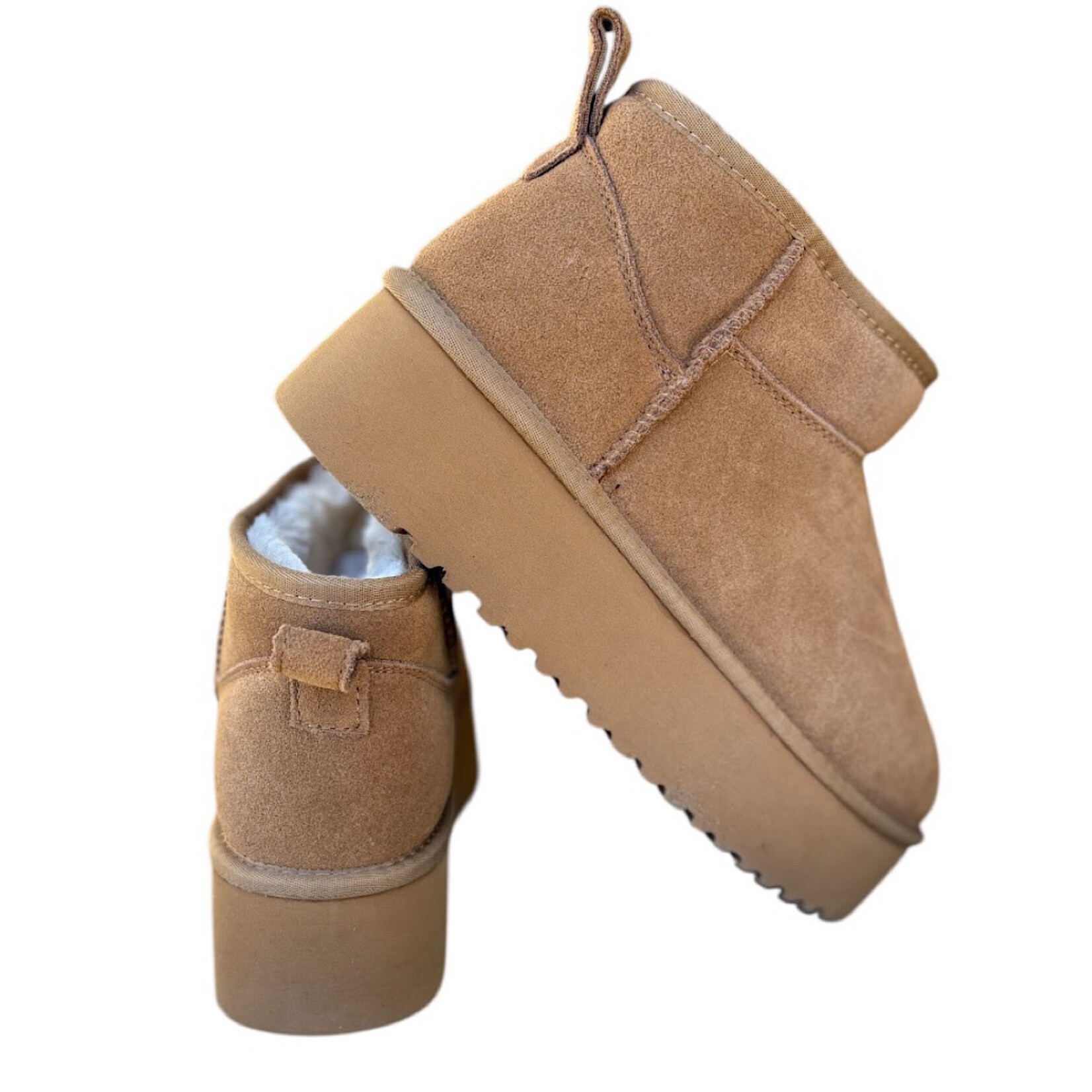 Project Cloud Project Cloud Chestnut Huggy Ankle Boot Size 9-RF