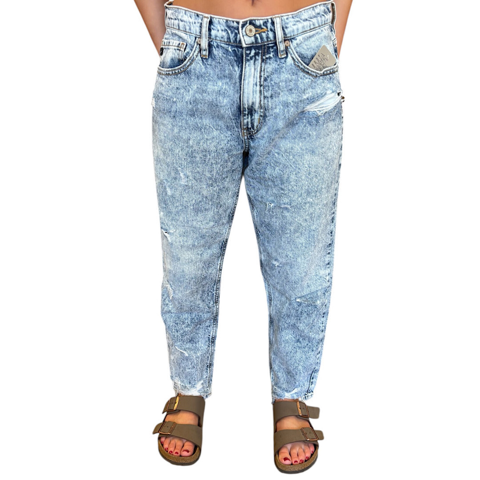 KanCan KC8603M Acid Wash Straight Fit Jean Size 5/26-RF