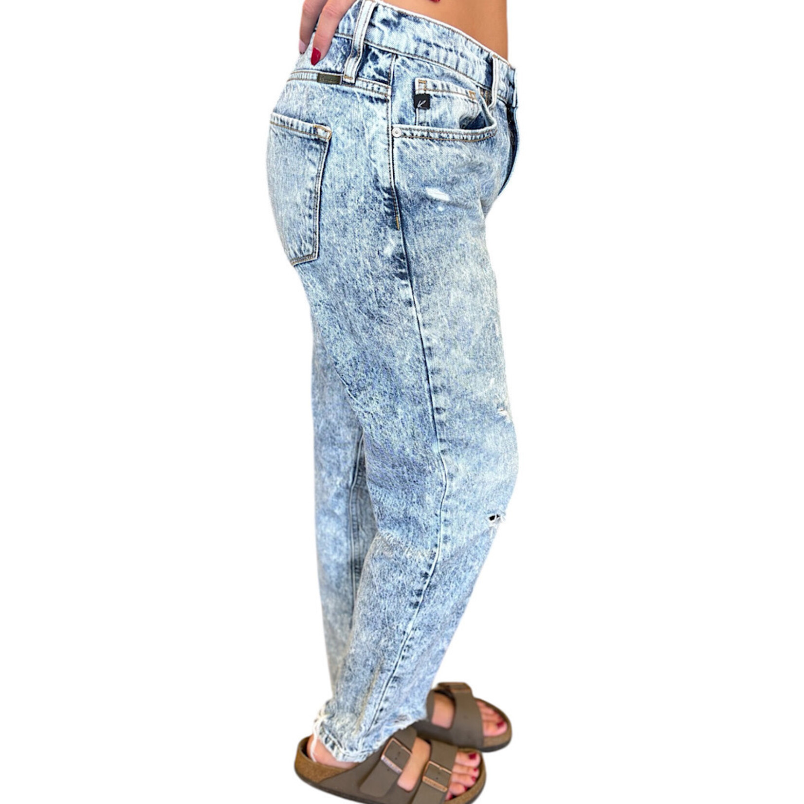 KanCan KC8603M Acid Wash Straight Fit Jean Size 5/26-RF