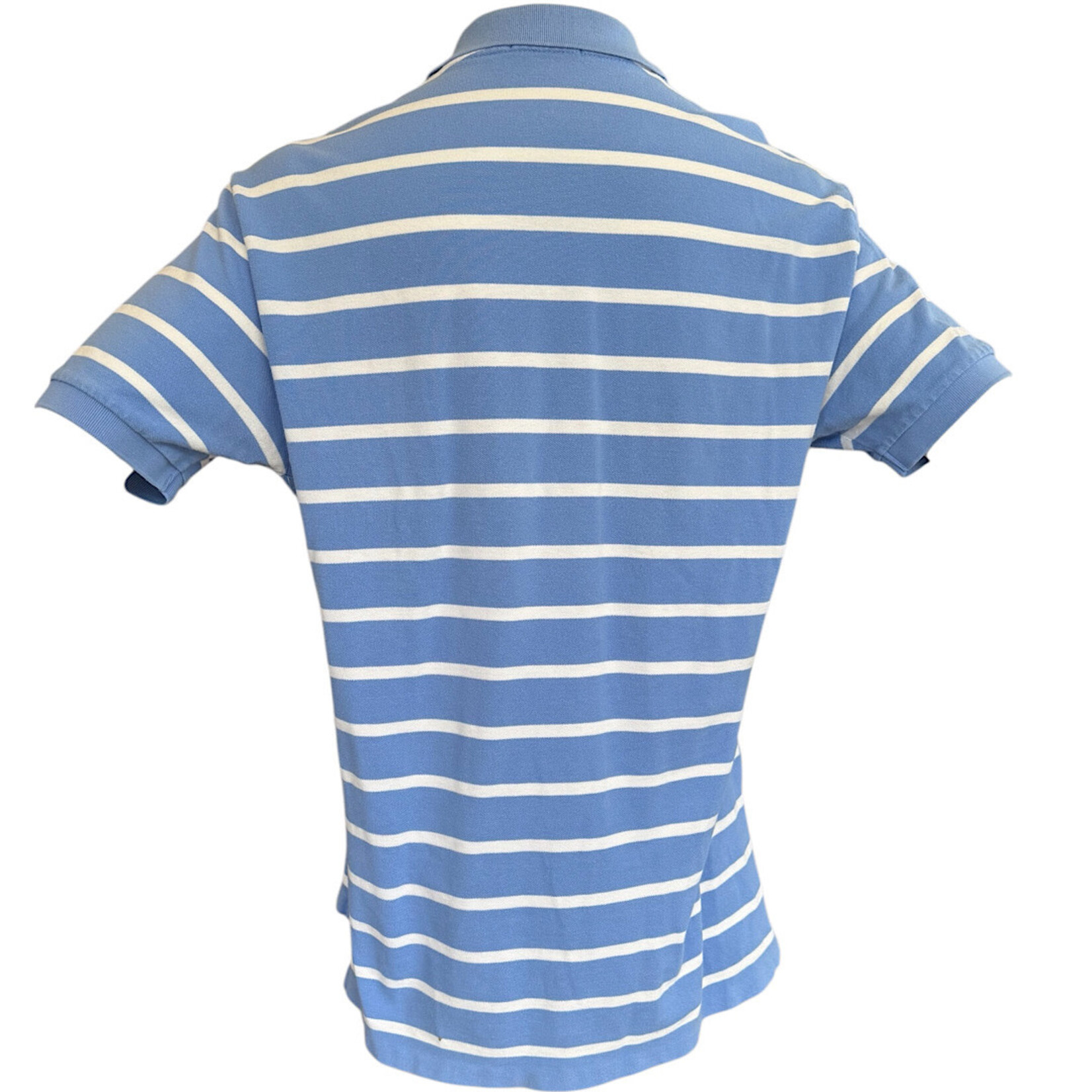Ralph Lauren Blue Stripe Polo Shirt Size XL-RF
