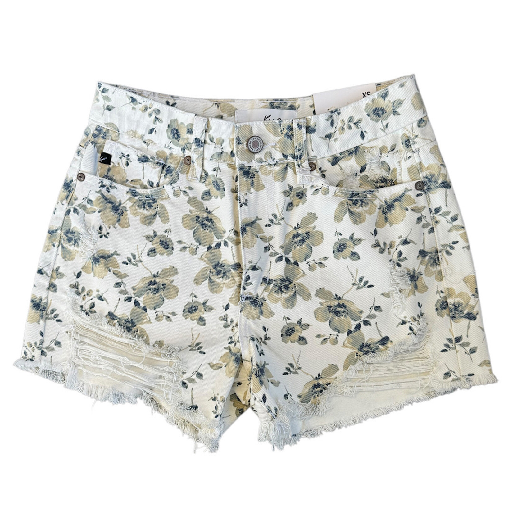 KC6313P Floral Print Shorts