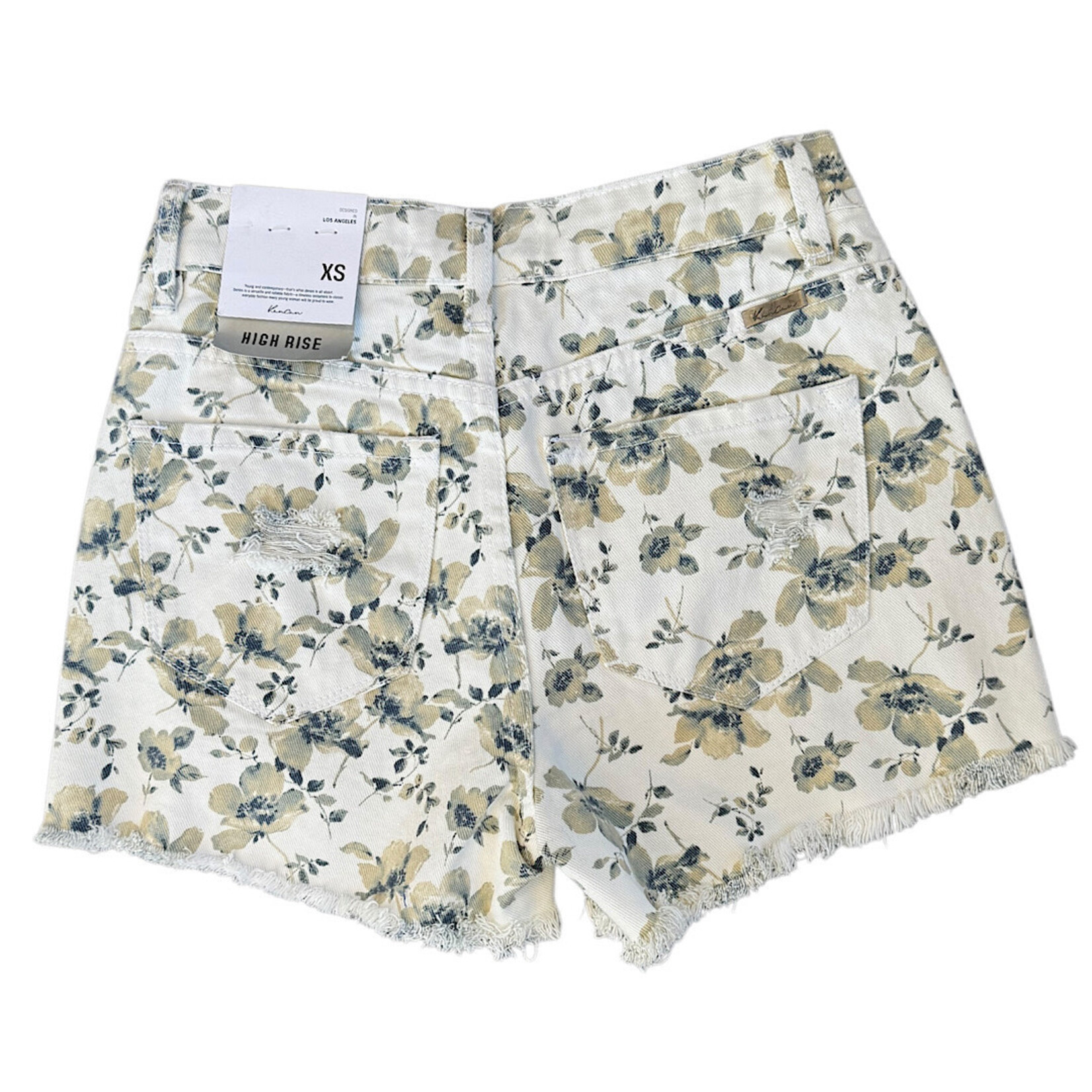 KC6313P Floral Print Shorts