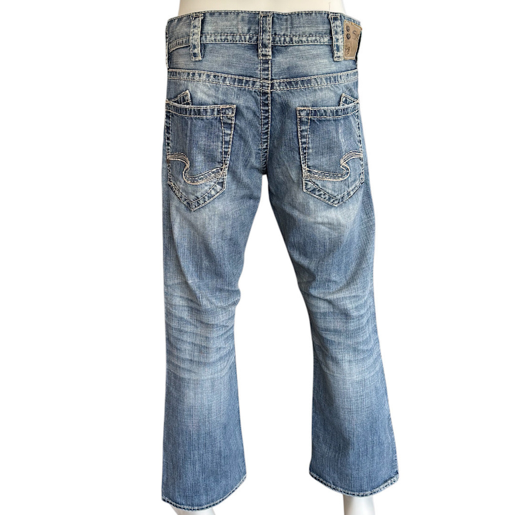 Silver Zac Light Wash Jeans Size 32x30-RF