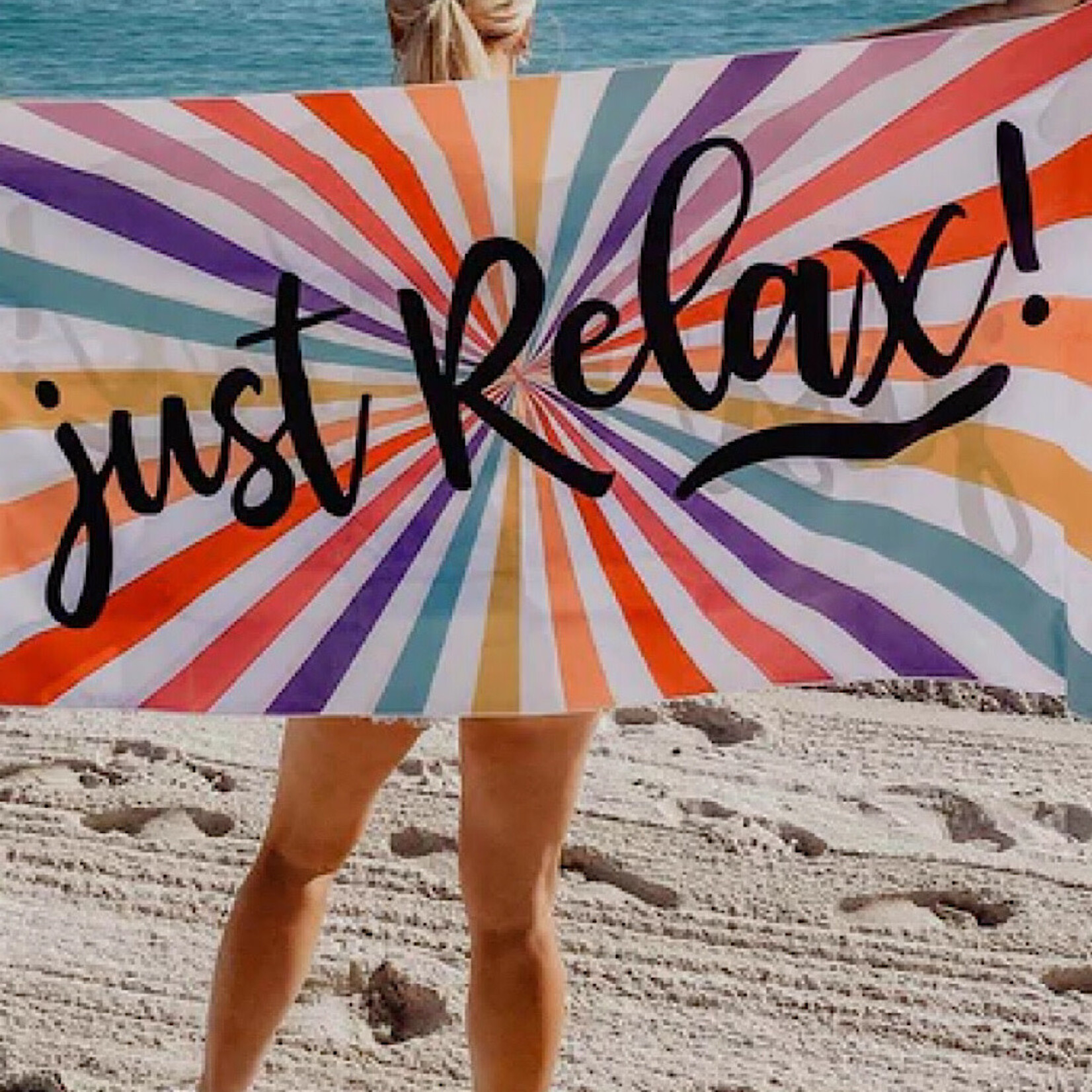 Just Relax Quick Dry Beach Towel