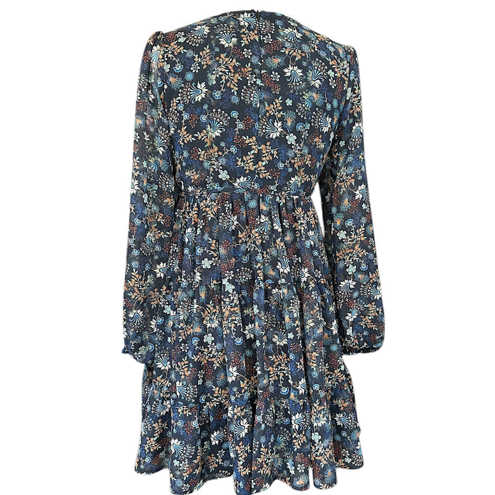 Molly Bracken Mini Skater Floral Print Dress S