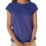 Dusty Indigo Soft Cap Sleeve T-Shirt