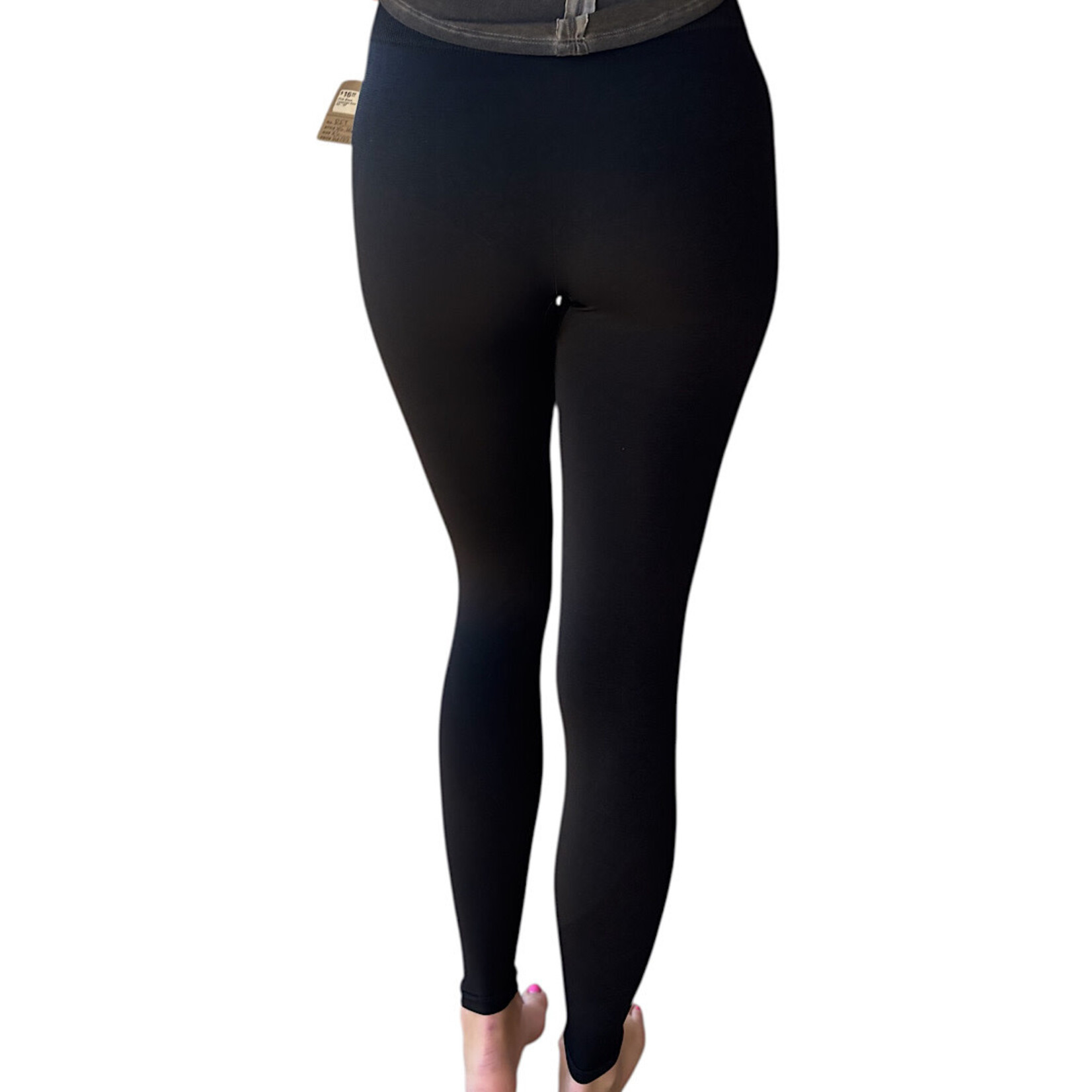 Pink Black Leggings Size XS-RF