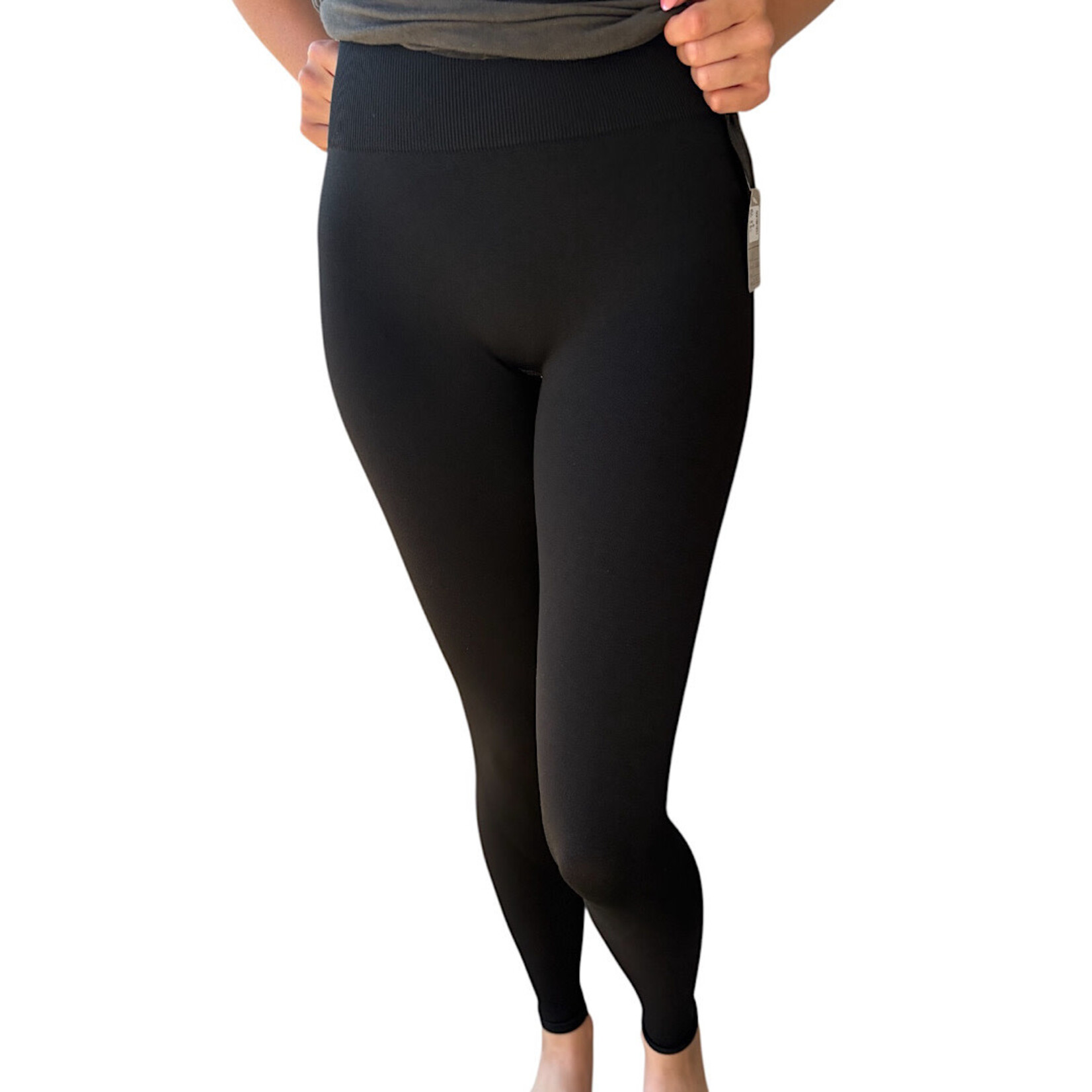 Pink Black Leggings Size XS-RF