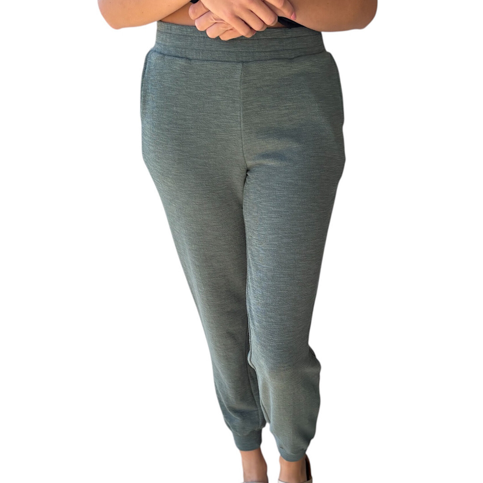 Ash Jade Cotton Slub Jogger Pants