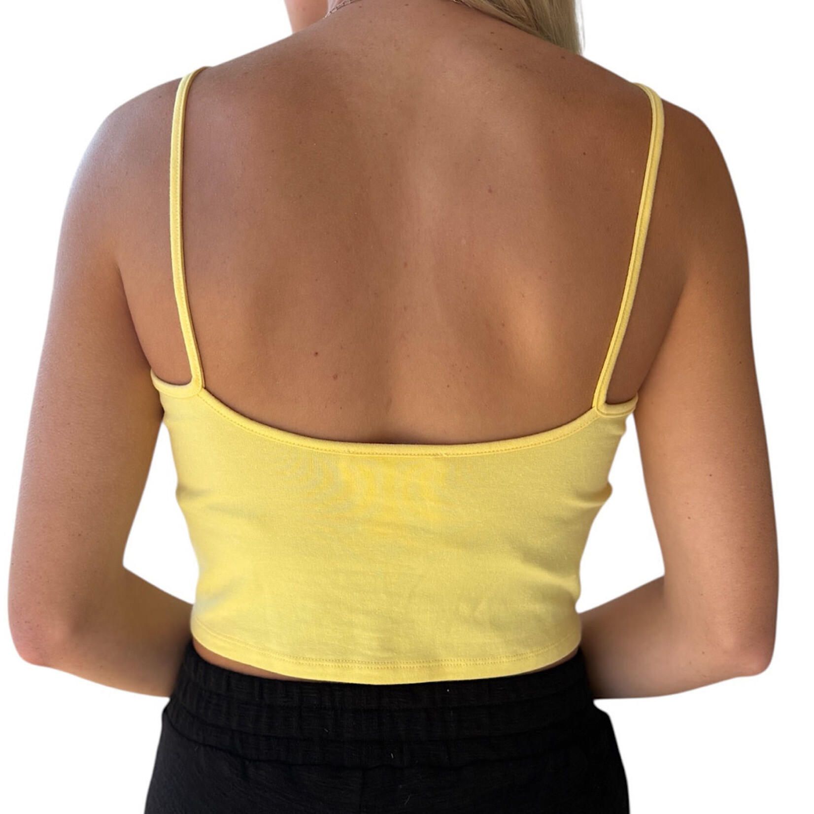 Butter Cropped Tank