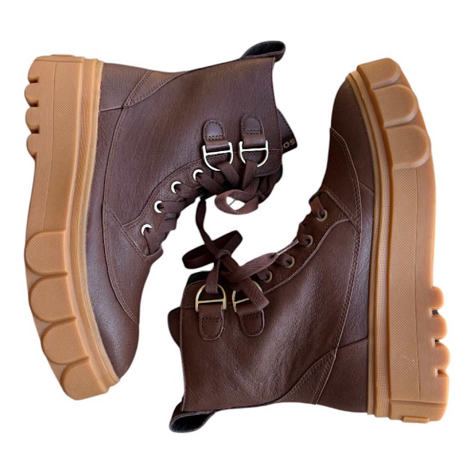 Sorel Tobacco Caribou X Boot Lace Up Size 9.5-RF