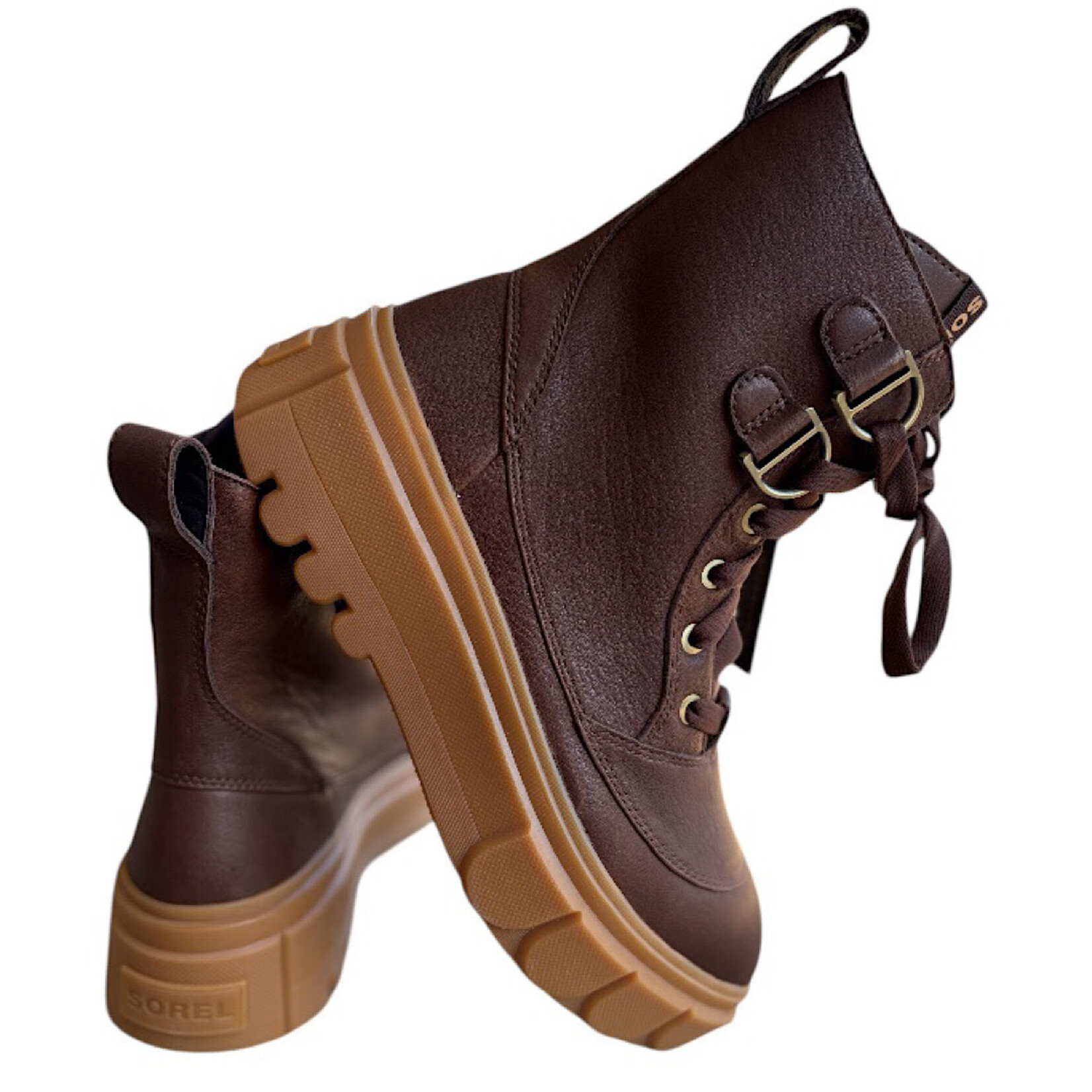 Sorel Tobacco Caribou X Boot Lace Up Size 9.5-RF