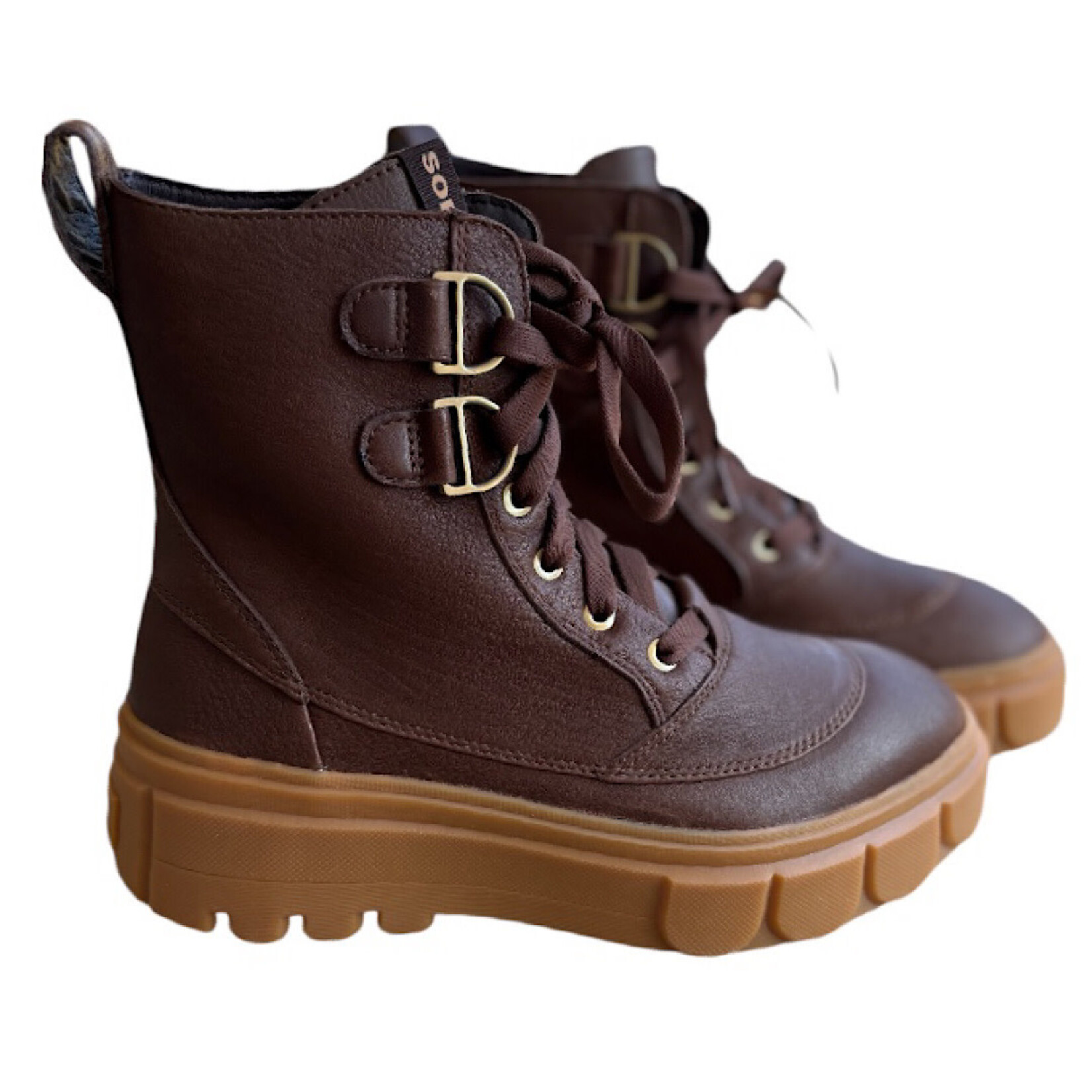 Sorel Tobacco Caribou X Boot Lace Up Size 9.5-RF