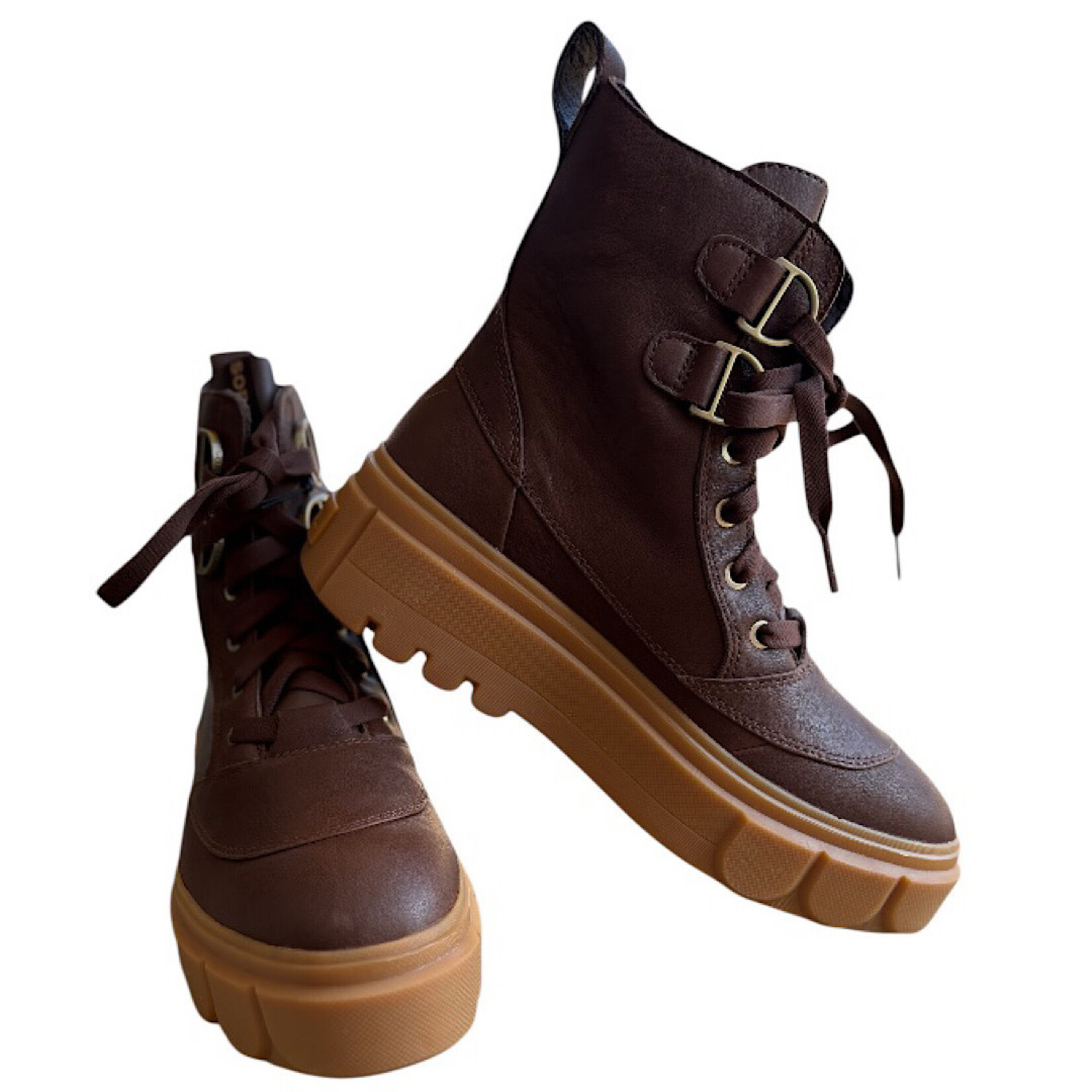 Sorel Tobacco Caribou X Boot Lace Up Size 9.5-RF