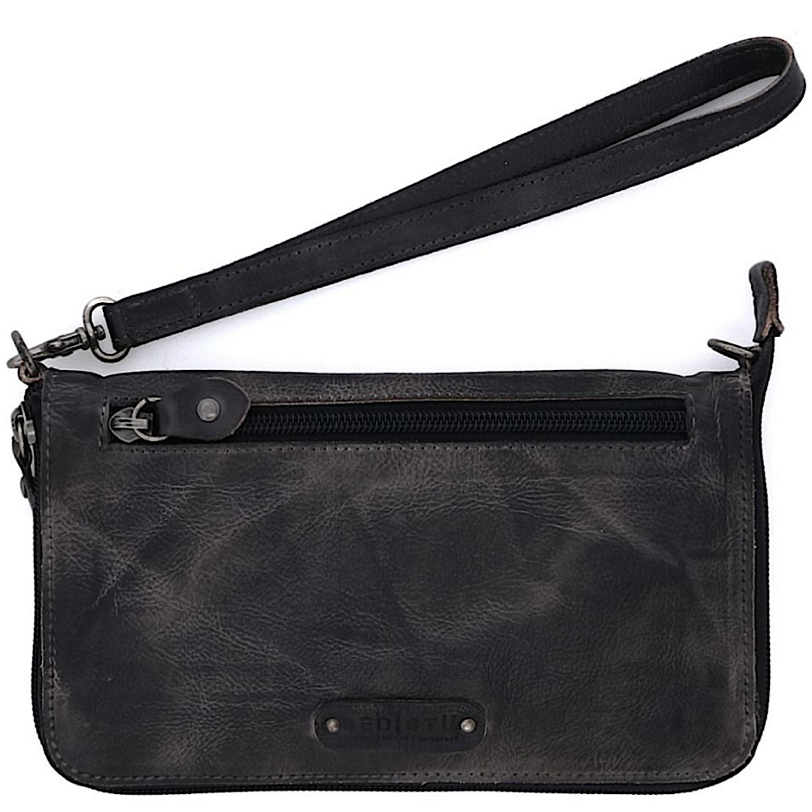 BED|STU BED|STU Templeton II Black Grey Rustic Wallet