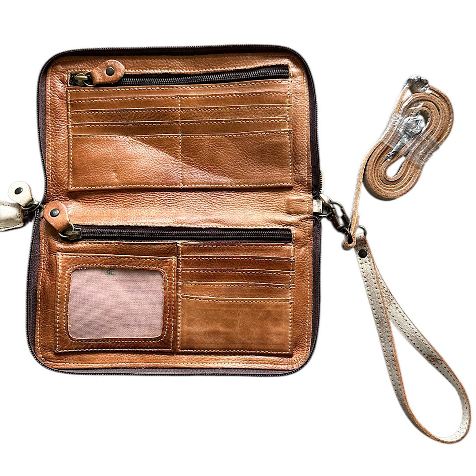 BED|STU BED|STU Templeton II Nectar Lux Tan Rustic Wallet