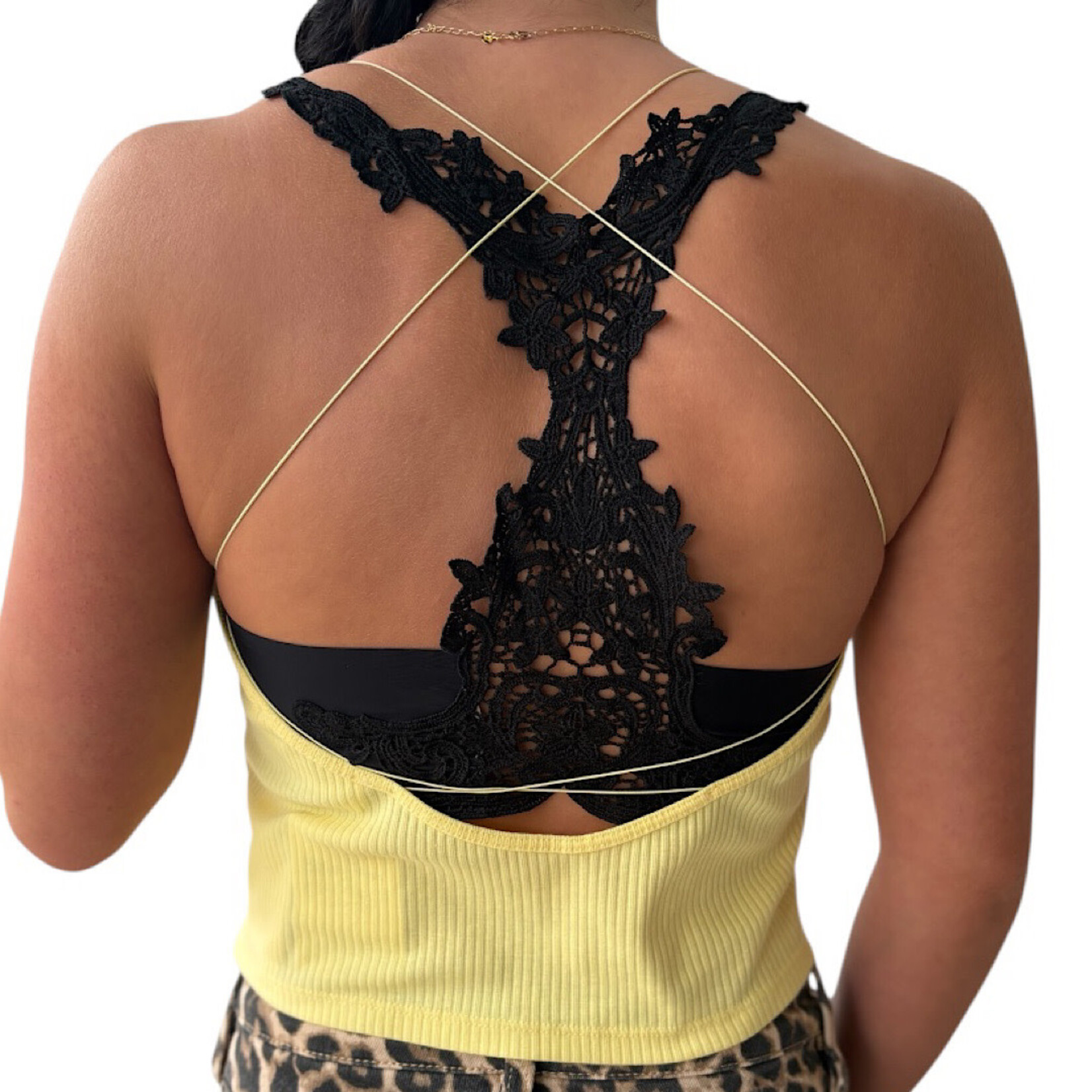 Butter Cropped Cami Tank Medium