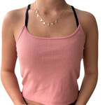 Teak Rose Cropped Cami Top
