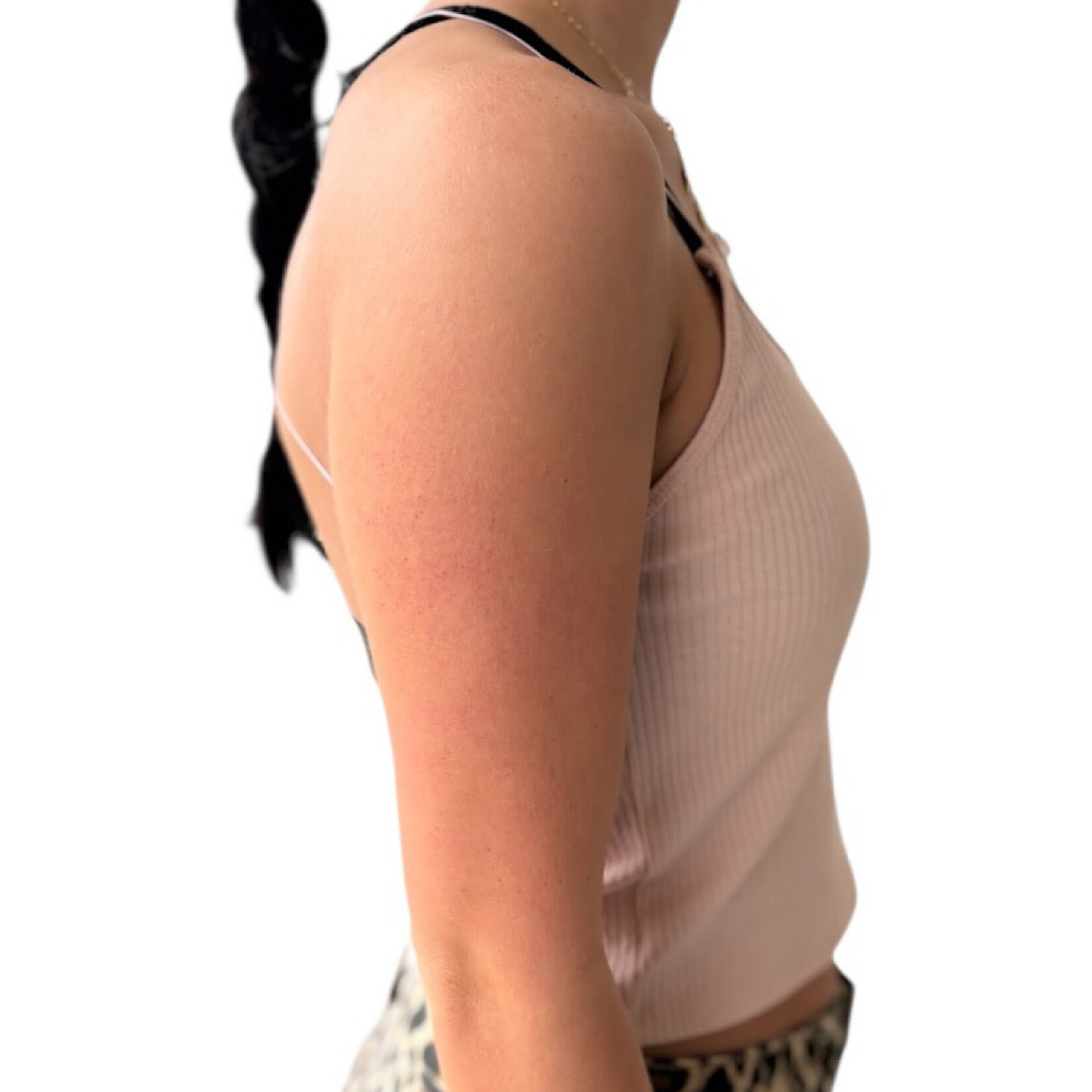 Pastel Pink Cropped Cami Tank Medium