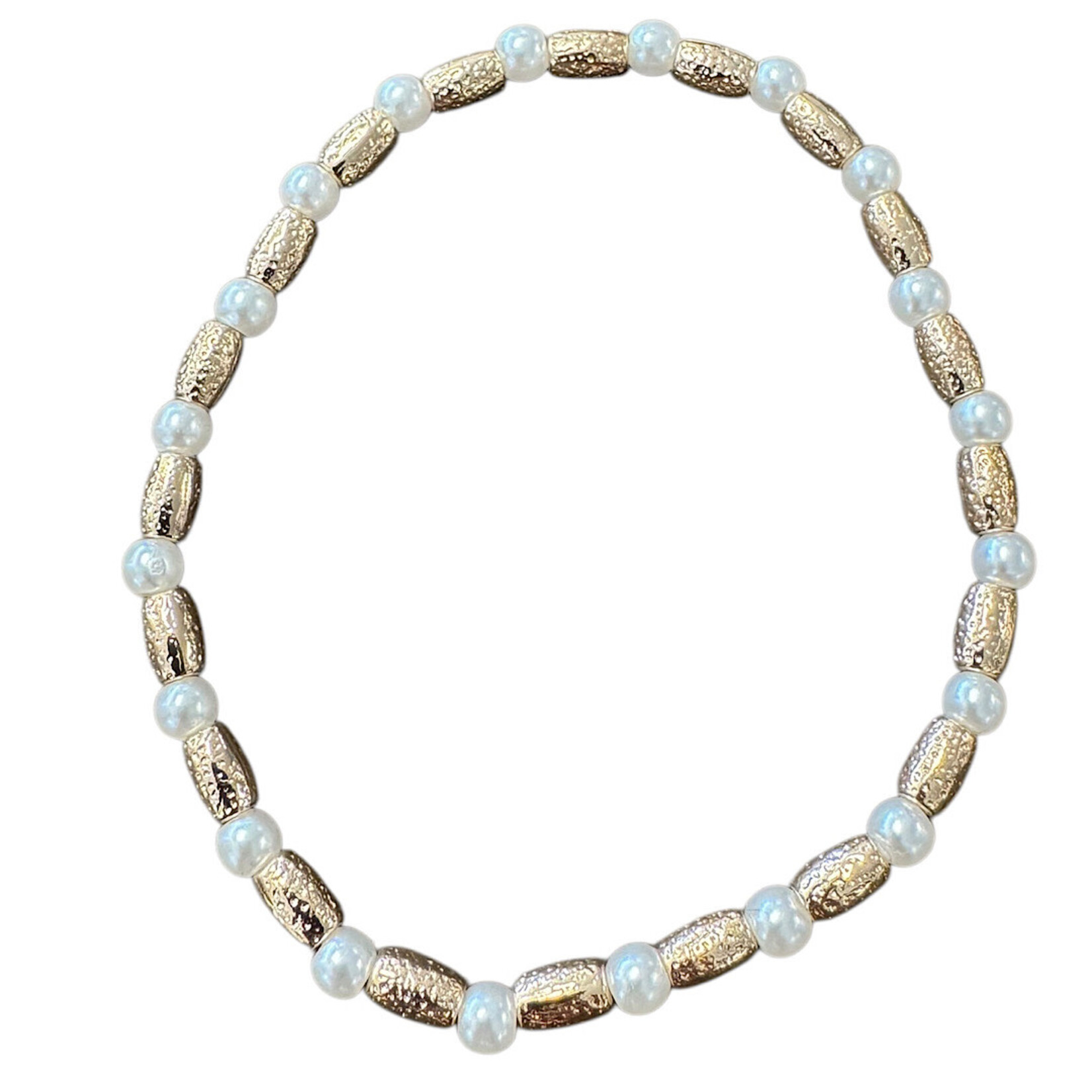 Barrel Beaded Bracelet