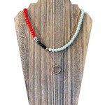 Zizzer Multi Bead Layered Necklace
