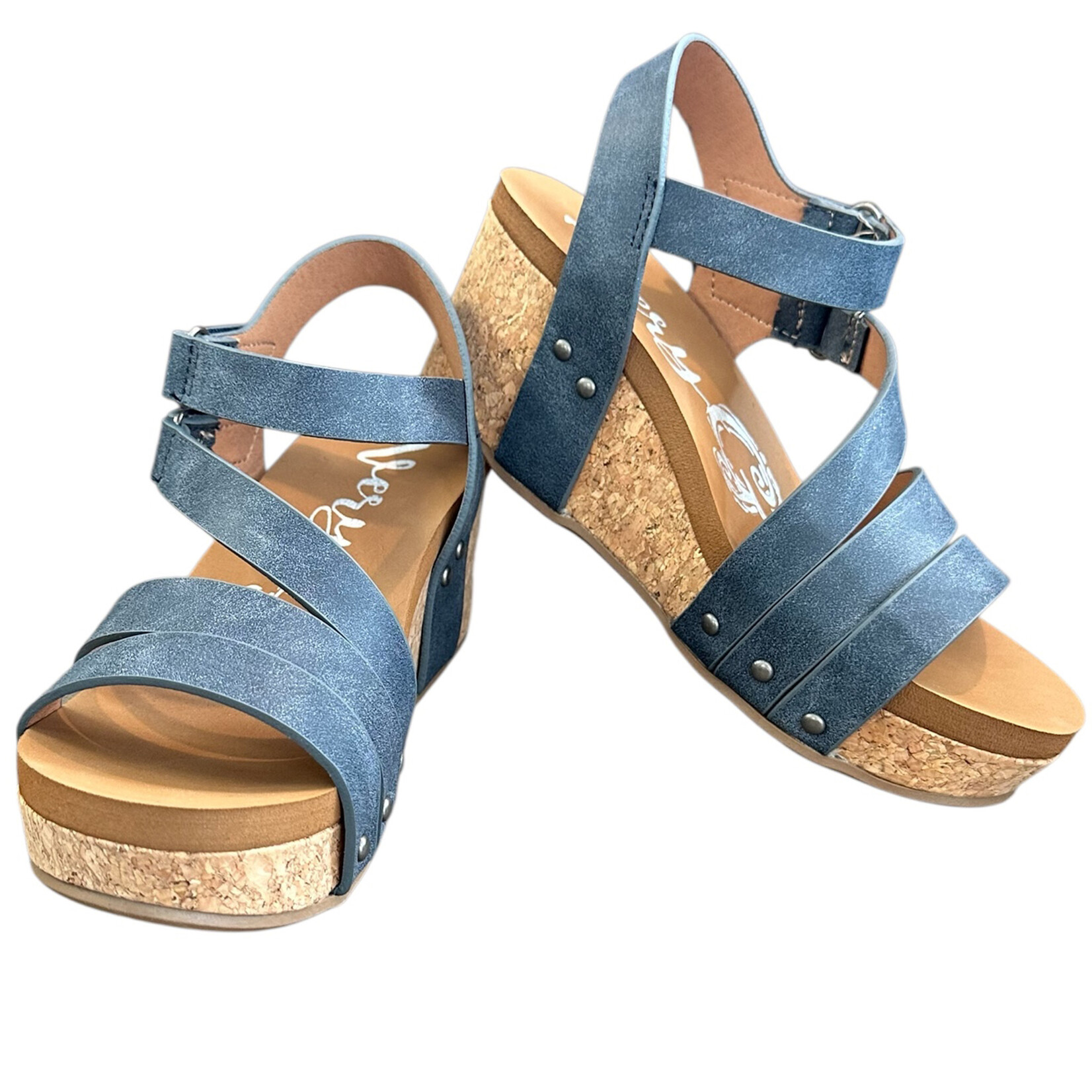 Very G Hariett Navy Wedge