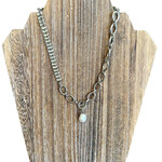Pearl Silver Necklace Pearl Silver Necklace