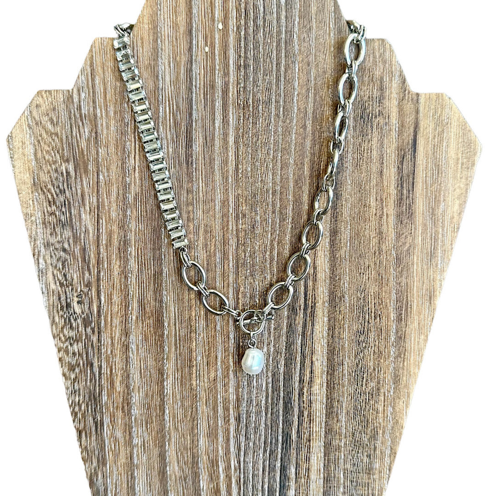 Pearl Silver Necklace