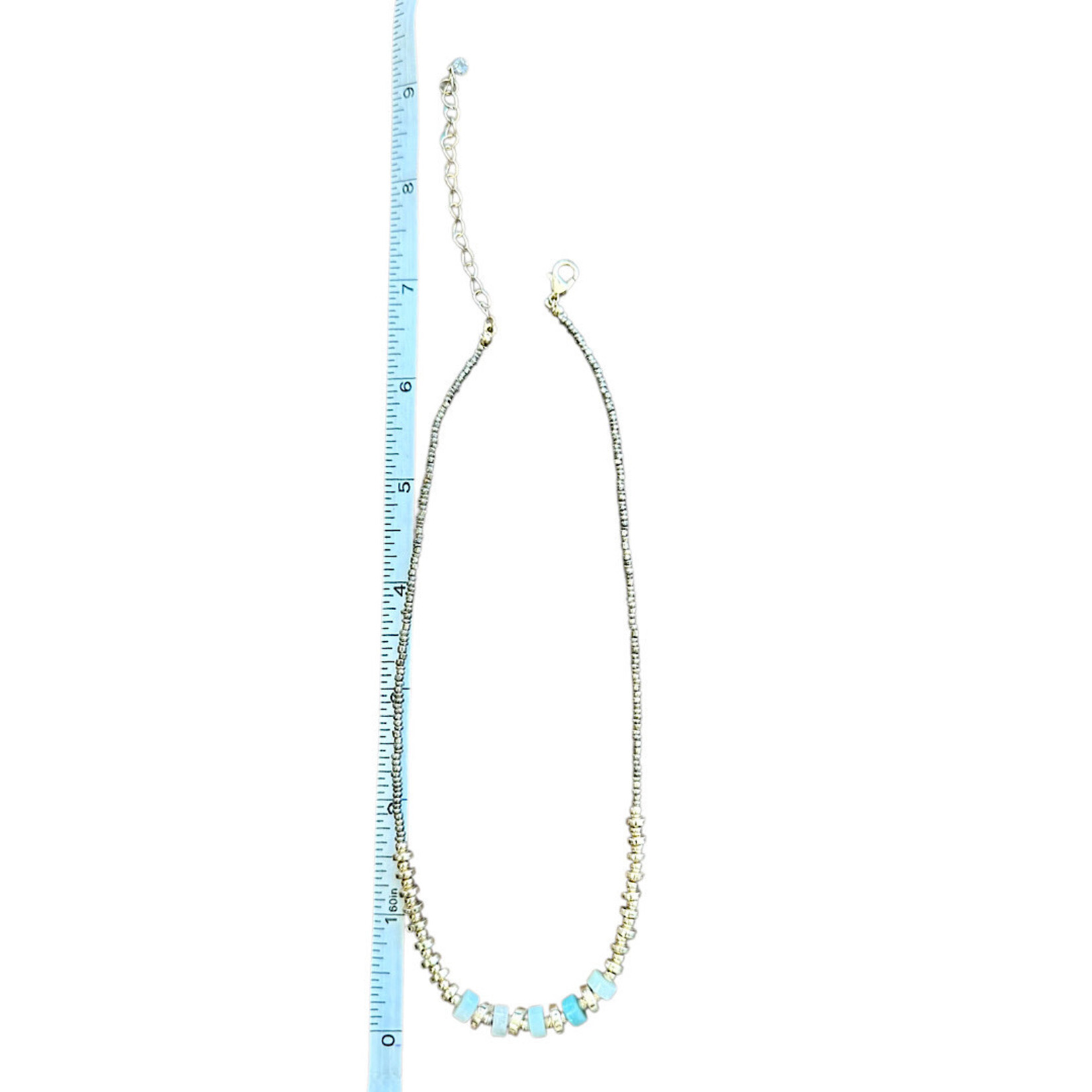 Glenda Gold Multi Bead Necklace