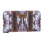 Wrangler Aztec Southwestern Wallet with Wrist Strap
