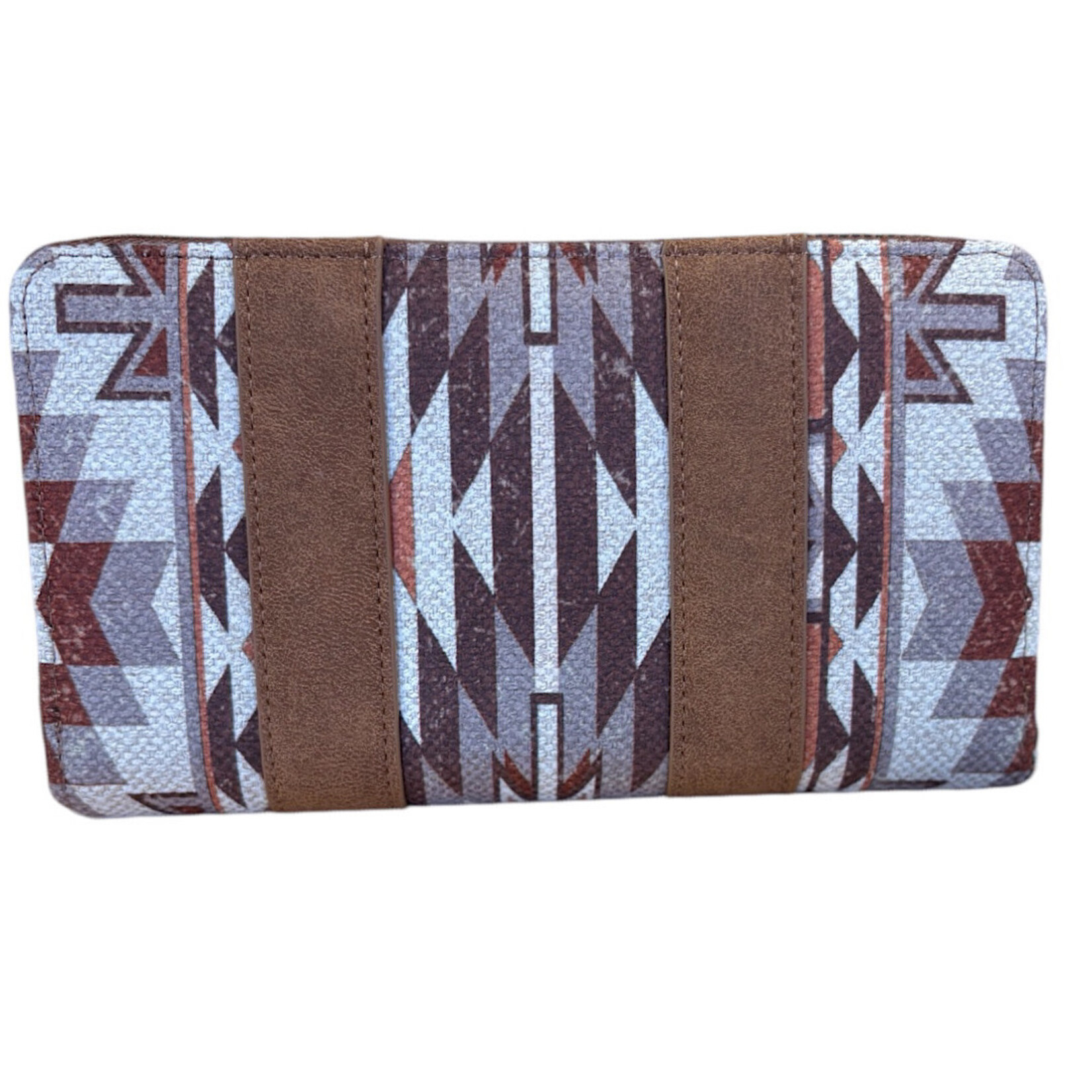 Wrangler Aztec Southwestern Wallet with Wrist Strap