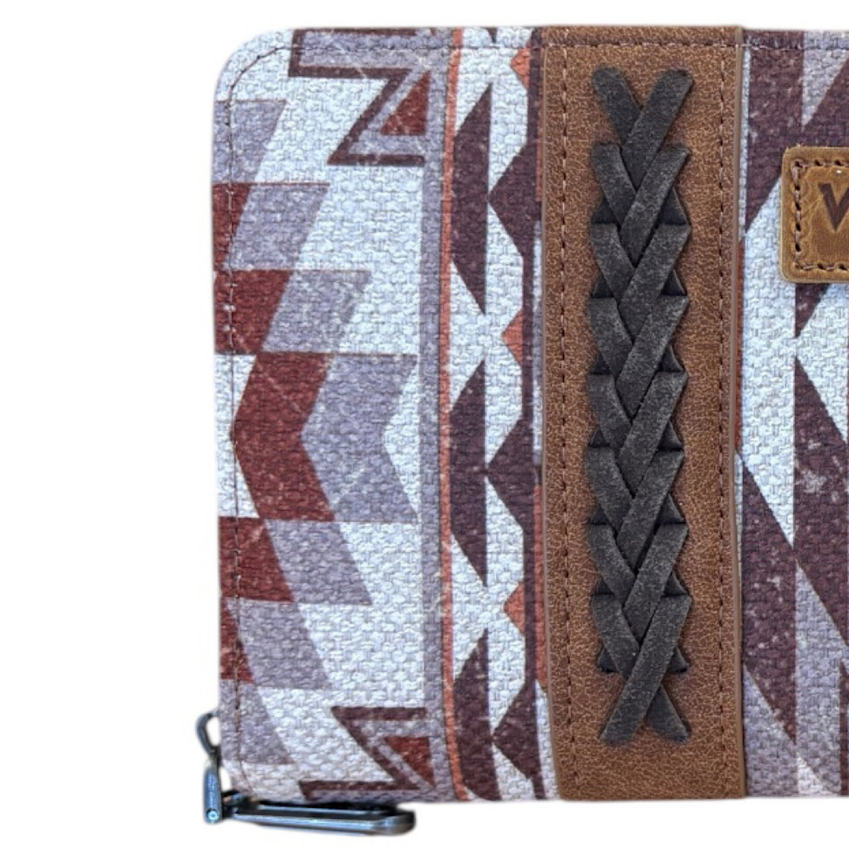 Wrangler Wrangler Aztec Southwestern Wallet with Wrist Strap
