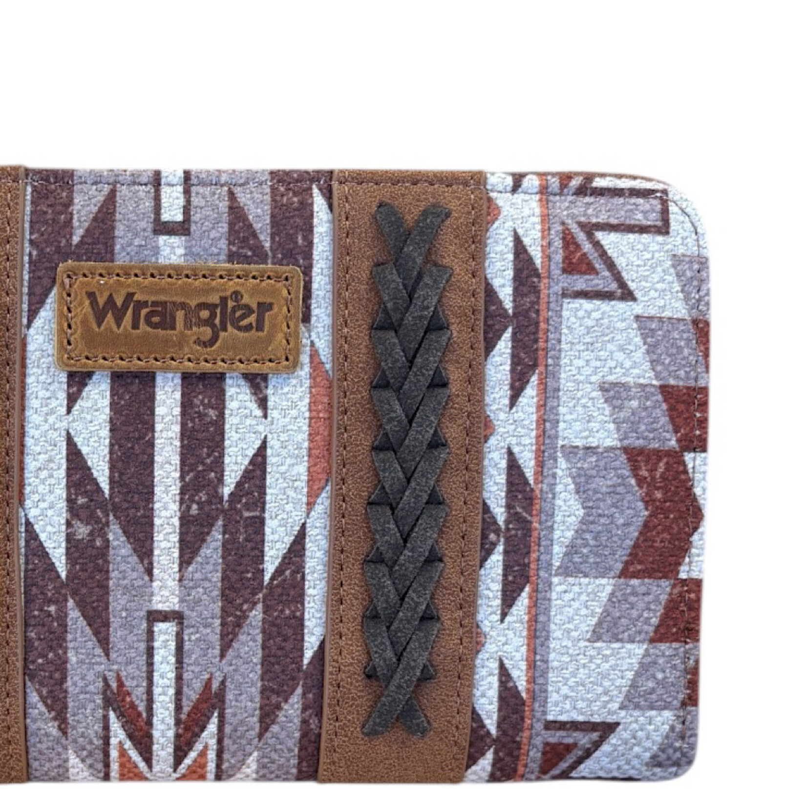Wrangler Wrangler Aztec Southwestern Wallet with Wrist Strap