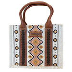 Wrangler Wrangler Cream Southwestern Aztec Purse with Whipstitch Details Wrangler Wrangler Cream Southwestern Aztec Purse with Whipstitch Details