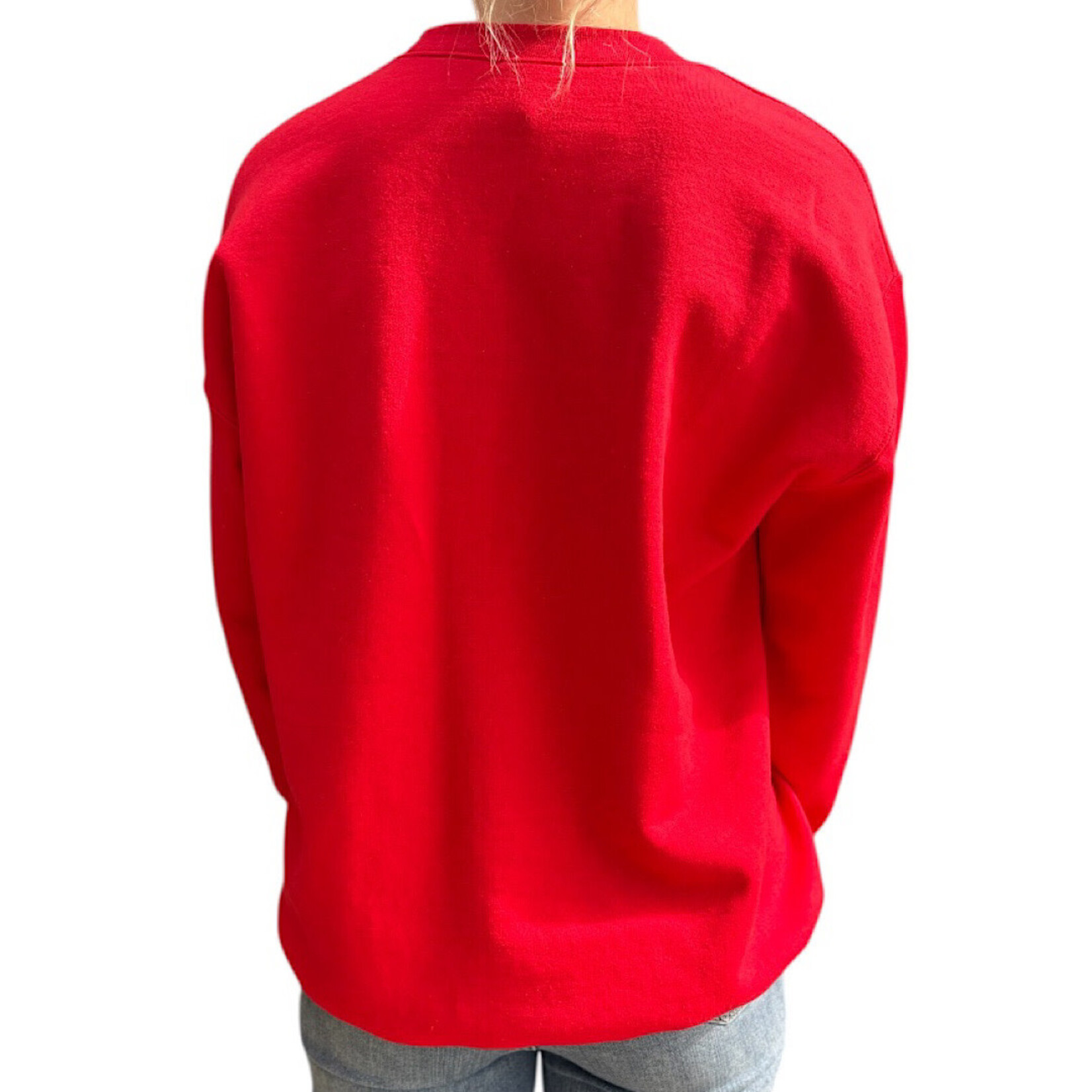 Red Merry Holiday Sweatshirt