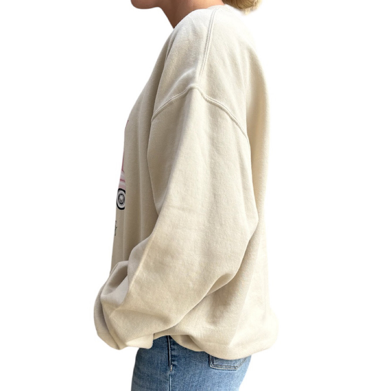 Cream Merry Christmas Sweatshirt