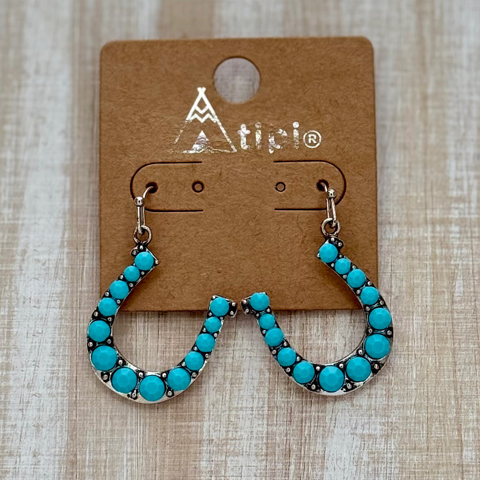 Western Turquois Earrings