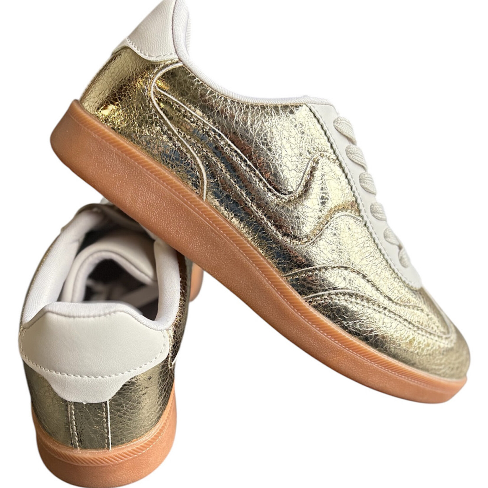 Women's Gold Sneaker
