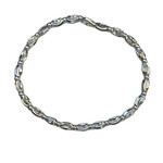 Silver Sea Shore Beaded Stretch Bracelet Silver Sea Shore Beaded Stretch Bracelet