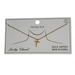 Gold Cross Necklace Gold Cross Necklace