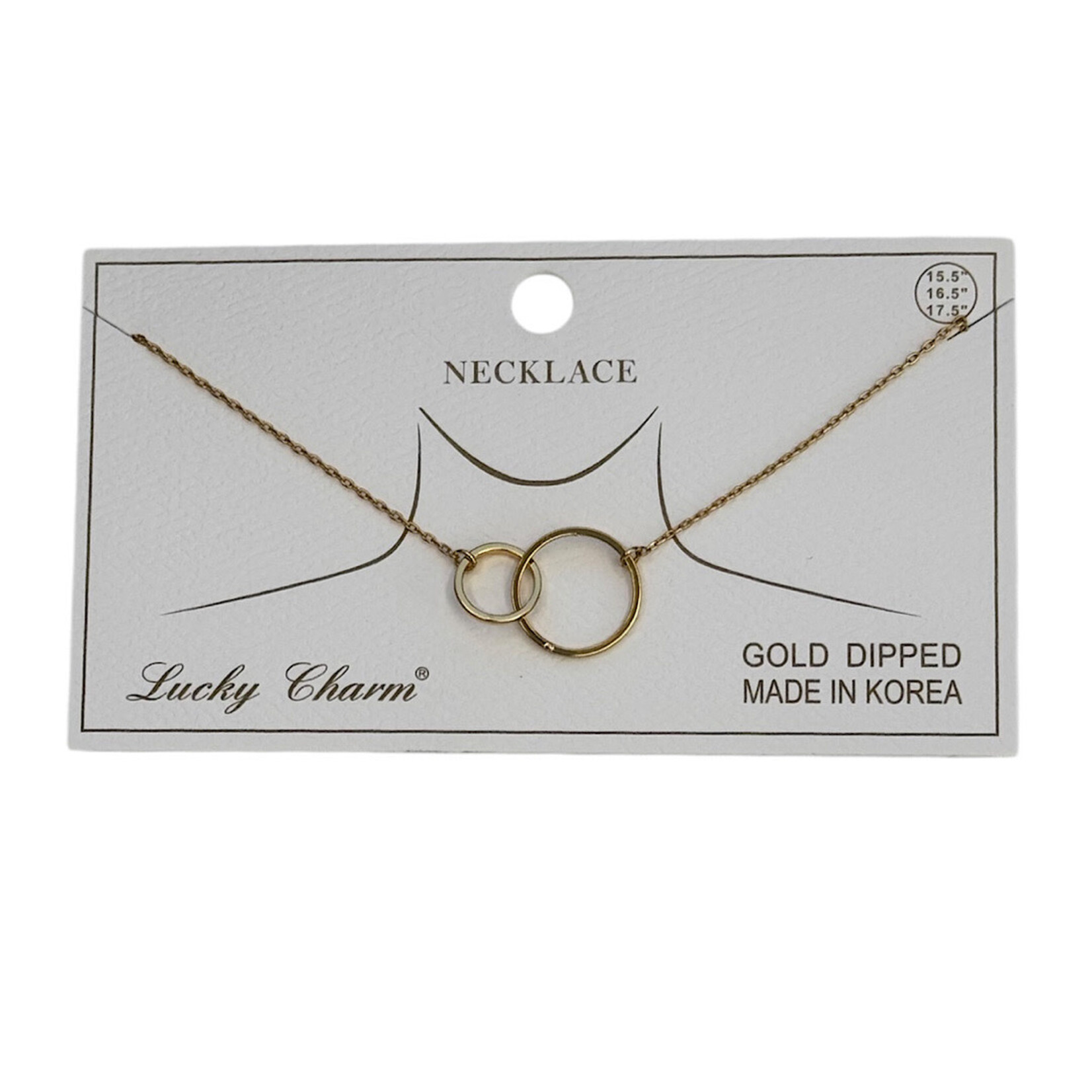 Interlocking Circles Necklace