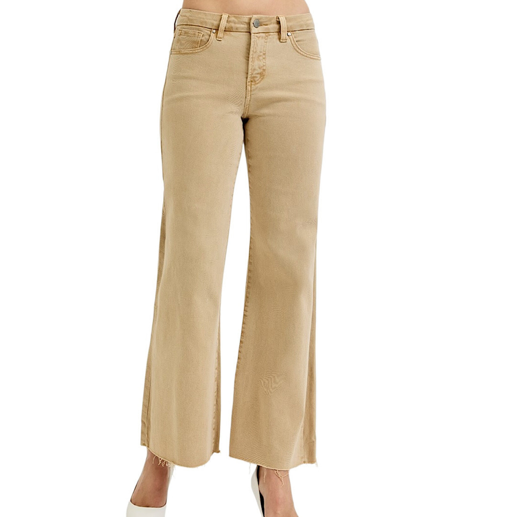 RISEN PW21205 Tummy Control M/R Wide Leg Pant