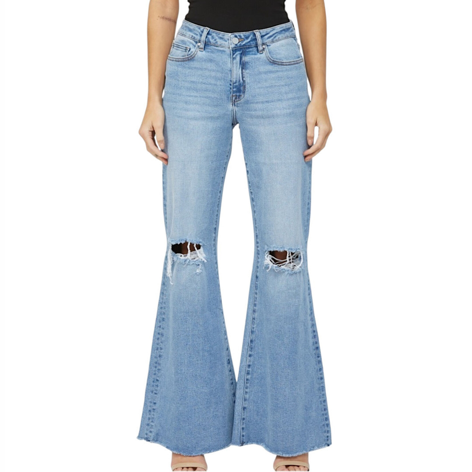 Mica Denim MICA MDP-W3030LT High Rise Super Wide Fit Jean