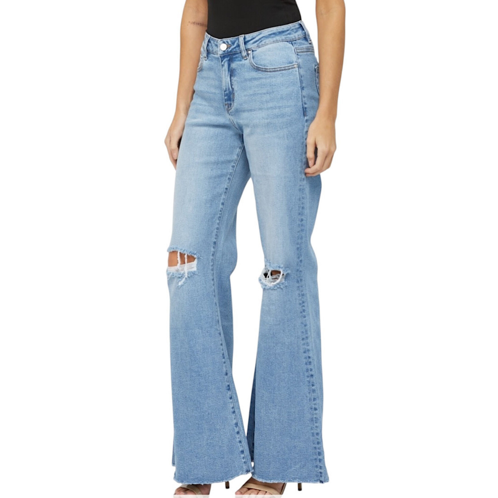 Mica Denim MICA MDP-W3030LT High Rise Super Wide Fit Jean