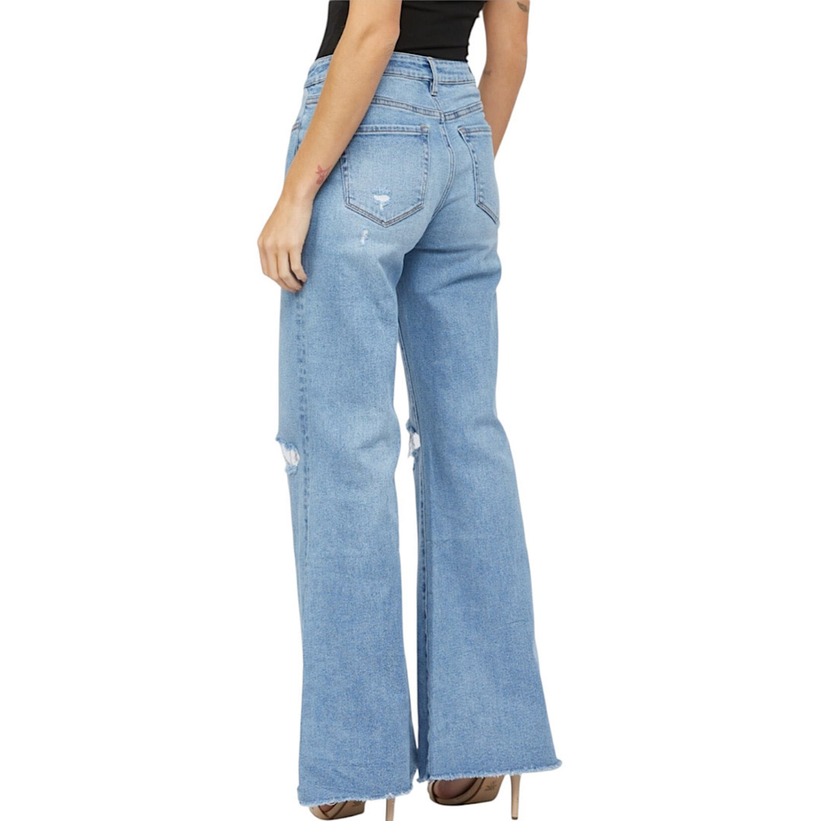 Mica Denim MICA MDP-W3030LT High Rise Super Wide Fit Jean