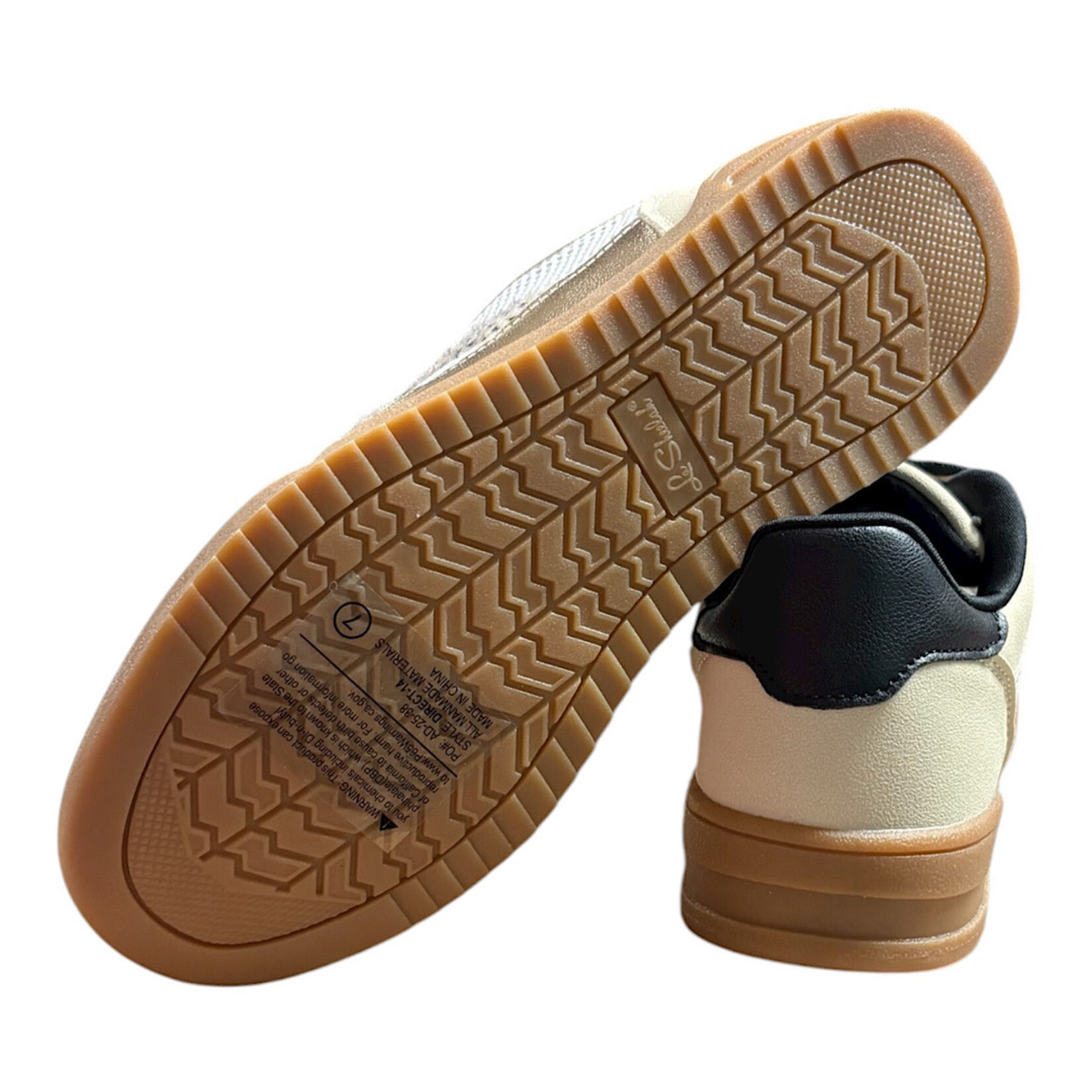 Women's Cream/Leopard Sneakers